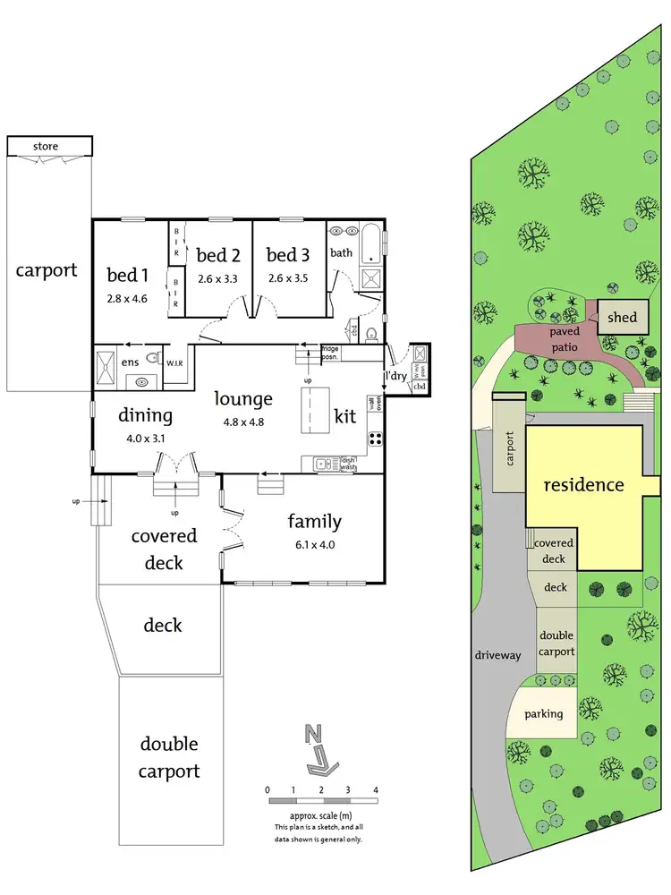 Floorplan of Homely house listing, 32 Scenic Crescent, Eltham North VIC 3095