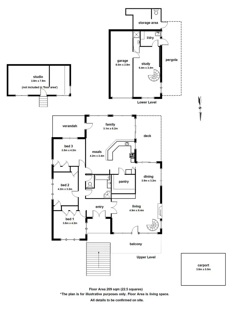 Floorplan of Homely house listing, 16 Grantulla Road, Kallista VIC 3791