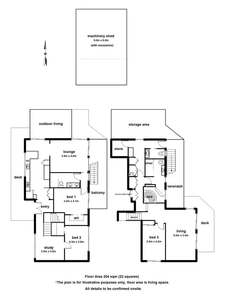 Floorplan of Homely house listing, 124 Belgrave Hallam Road, Belgrave South VIC 3160