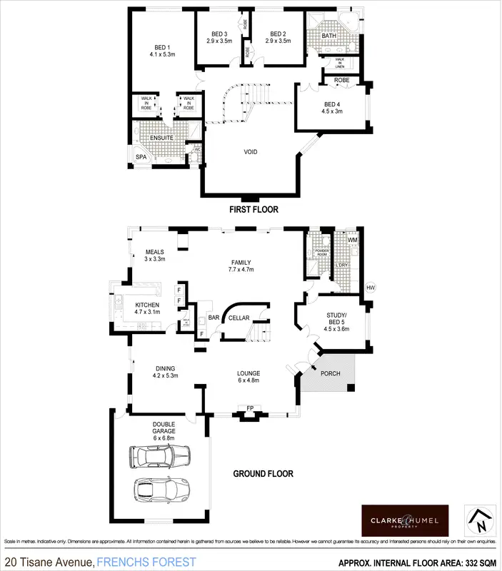 Floorplan of Homely house listing, 20 Tisane Avenue, Frenchs Forest NSW 2086