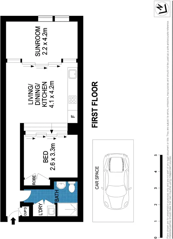 Floorplan of Homely apartment listing, 107/320 Harris Street, Pyrmont NSW 2009