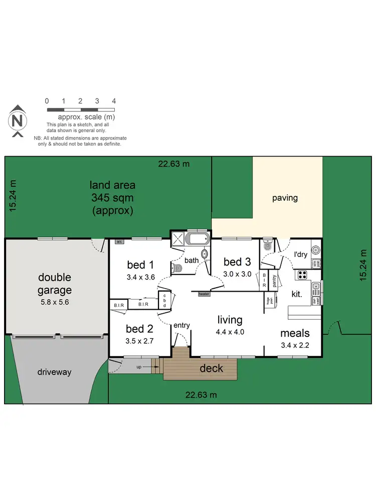 Floorplan of Homely house listing, 36 Bourke Street, Ringwood VIC 3134