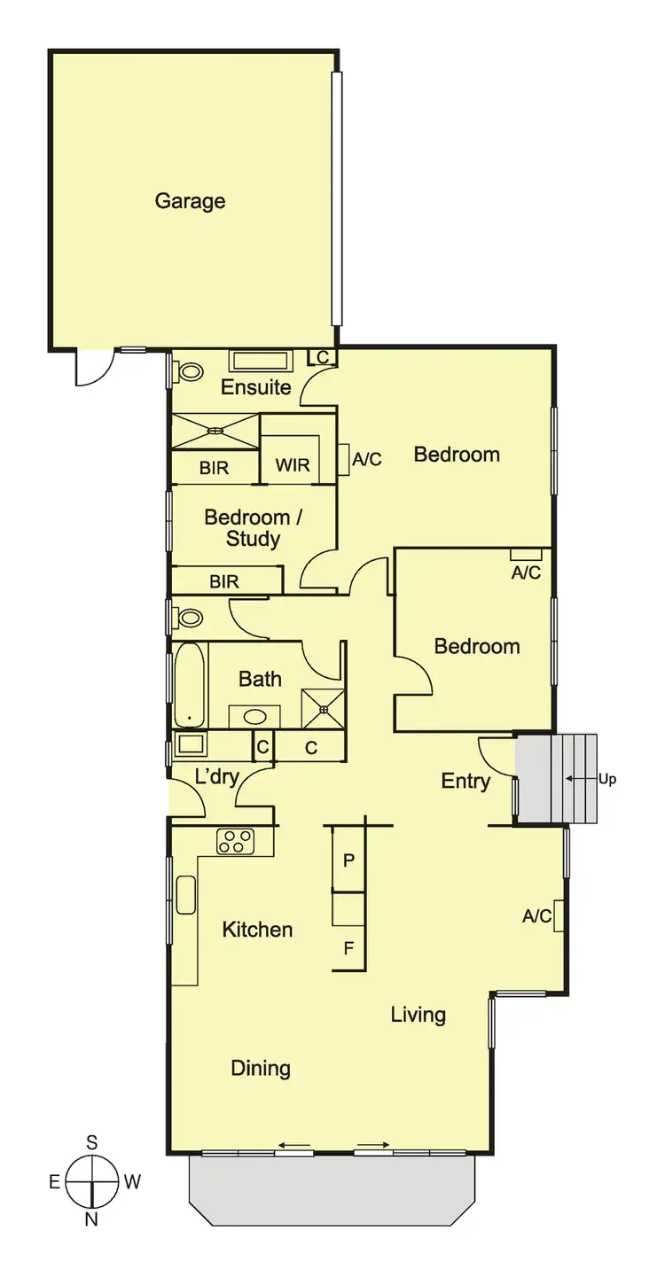 Floorplan of Homely unit listing, 1/5-7 Neerim Road, Caulfield VIC 3162