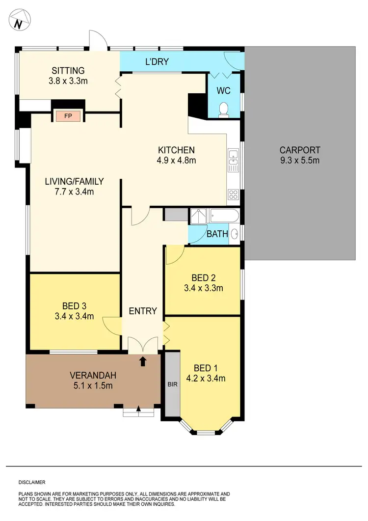 Floorplan of Homely house listing, 30 Princes Street North, Ballarat East VIC 3350