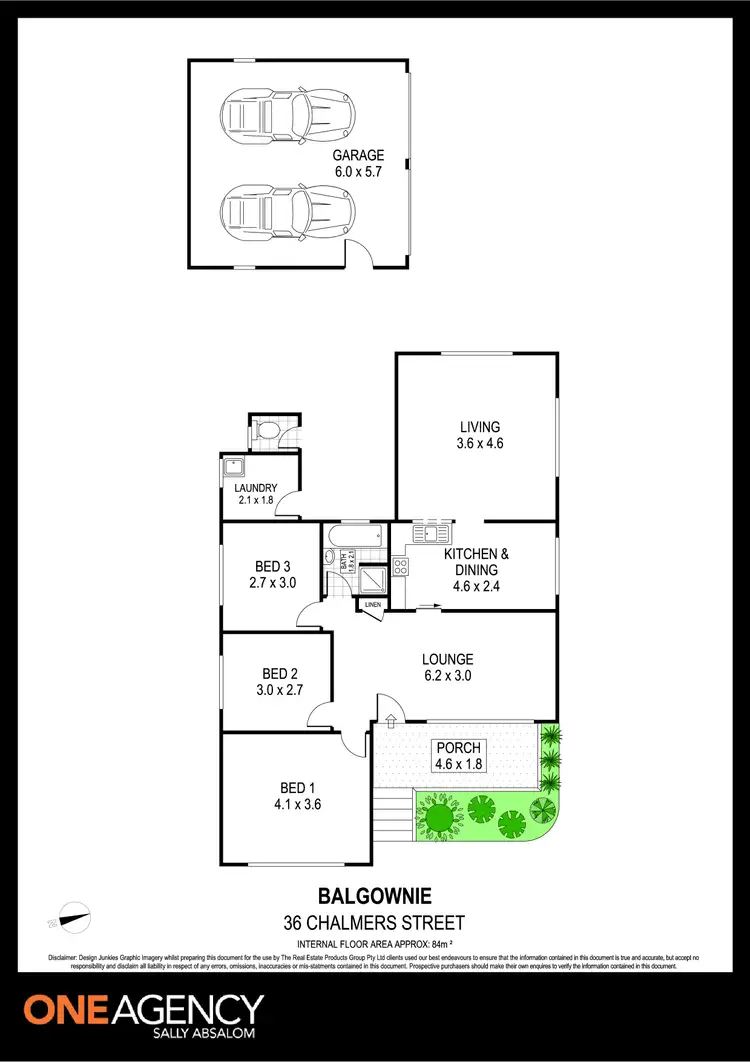 Floorplan of Homely house listing, 36 Chalmers Street, Balgownie NSW 2519