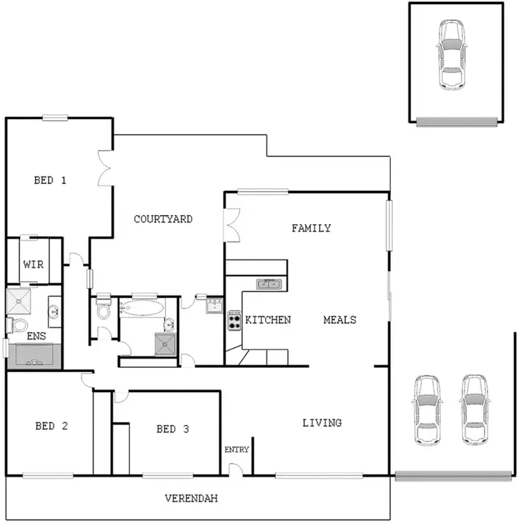 Floorplan of Homely house listing, 8 Grover Crescent, Mckellar ACT 2617