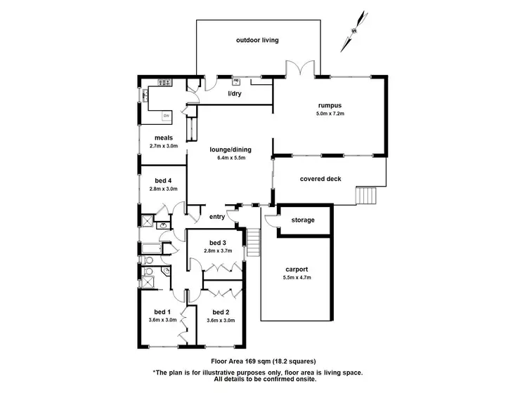 Floorplan of Homely house listing, 38 Timberglades Road, Montrose VIC 3765