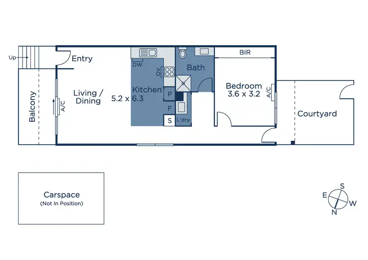 Floorplan of Homely apartment listing, 1/2 Minna Street, Blackburn VIC 3130