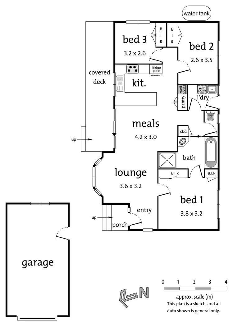 Floorplan of Homely unit listing, 2/332 Middleborough Road, Blackburn VIC 3130