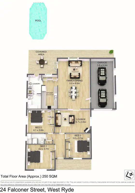 Floorplan of Homely house listing, 24 Falconer Street, West Ryde NSW 2114