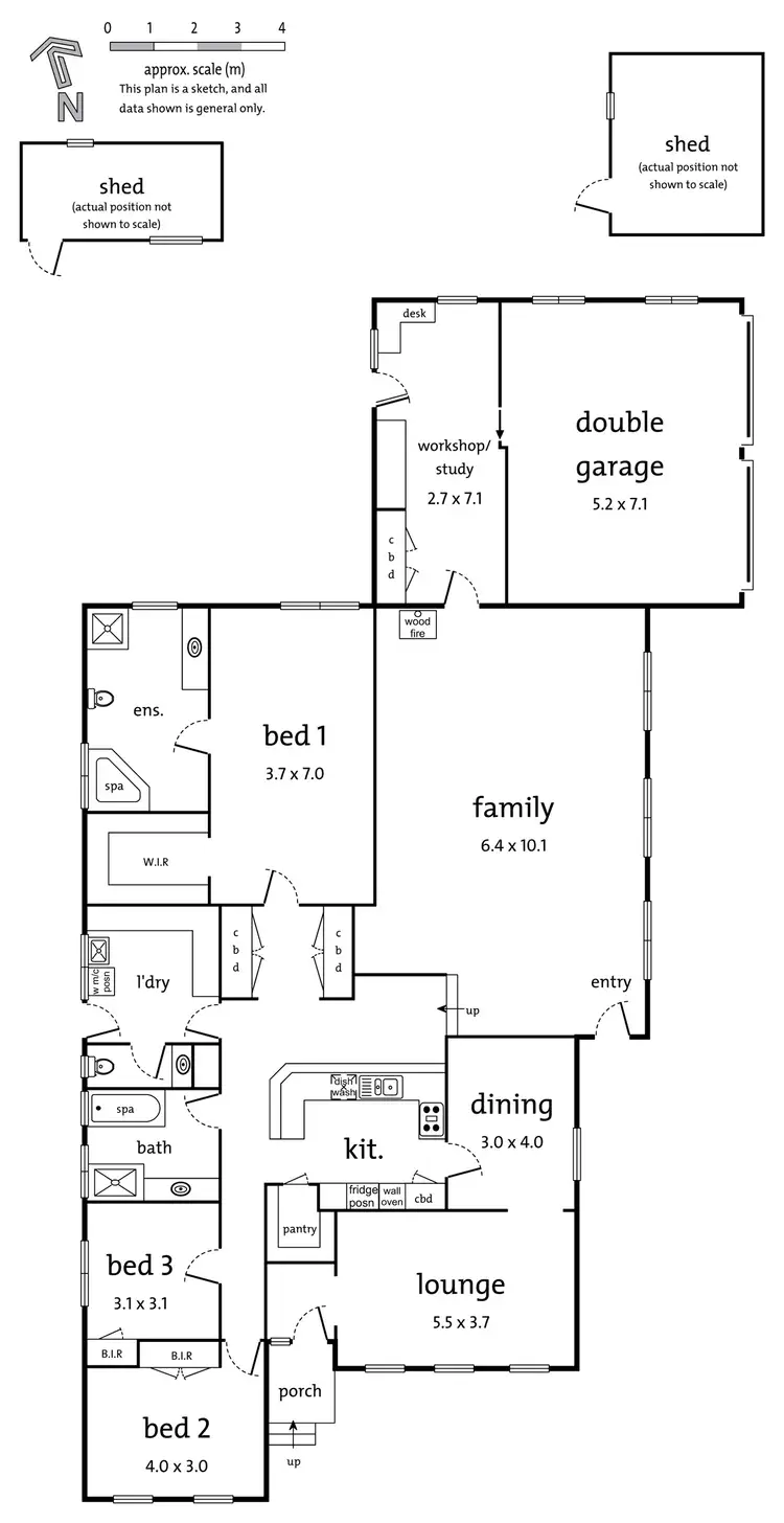 Floorplan of Homely house listing, 377 Mt Dandenong Road, Croydon VIC 3136