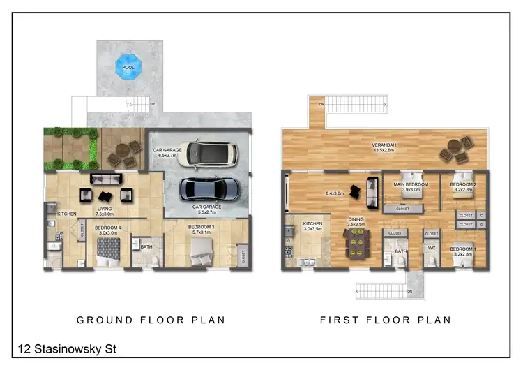 Floorplan of Homely house listing, 12 Stasinowsky Street, Alawa NT 810