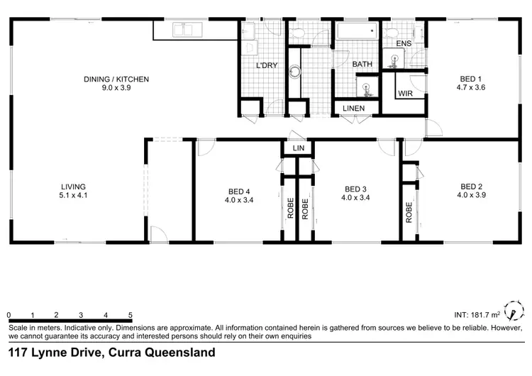 Floorplan of Homely house listing, 117 Lynne Drive, Curra QLD 4570