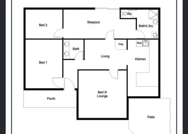Floorplan of Homely house listing, 15 Boyalla Street, Carey Park WA 6230