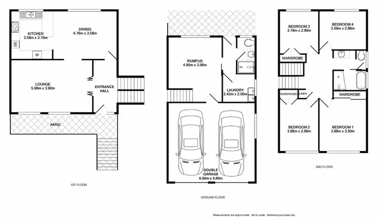 Floorplan of Homely house listing, 13 Norn Close, Greenfield Park NSW 2176