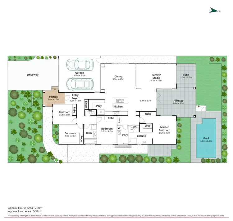 Floorplan of Homely house listing, 4 Blue Gum Road, Noosa Heads QLD 4567