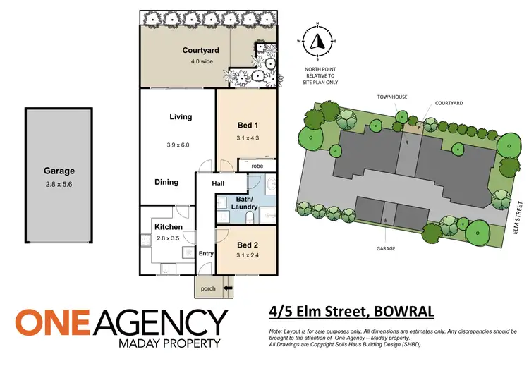 Floorplan of Homely unit listing, 4/5 Elm Street, Bowral NSW 2576