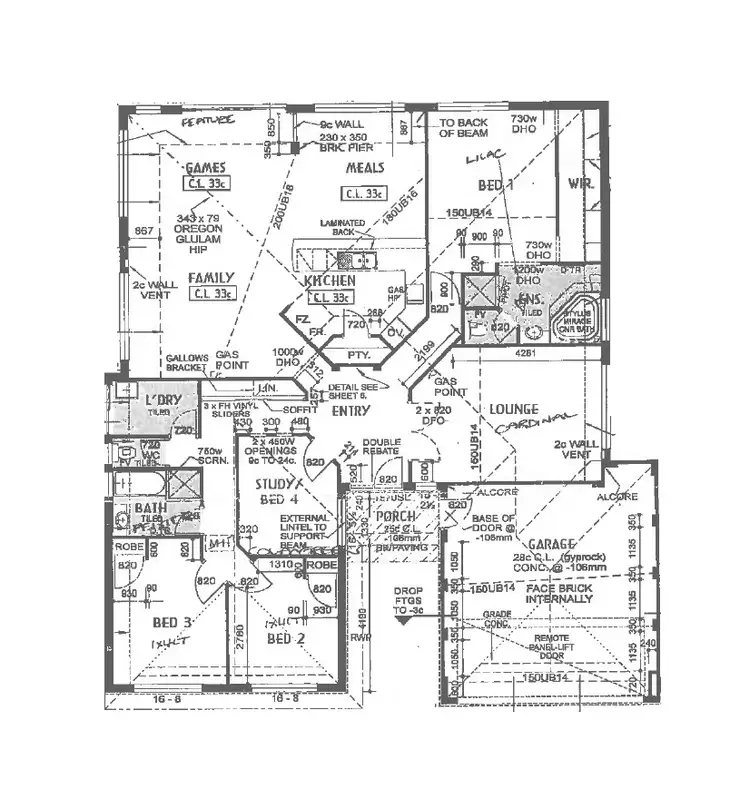 Floorplan of Homely house listing, 4 Blaxland Road, Dalyellup WA 6230