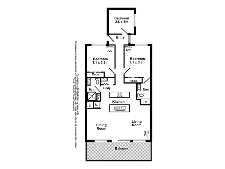 Floorplan of Homely apartment listing, 2/7 Brewery Place, Woolner NT 820