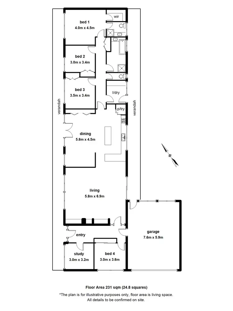 Floorplan of Homely house listing, 17 Kirkham Road, Belgrave South VIC 3160