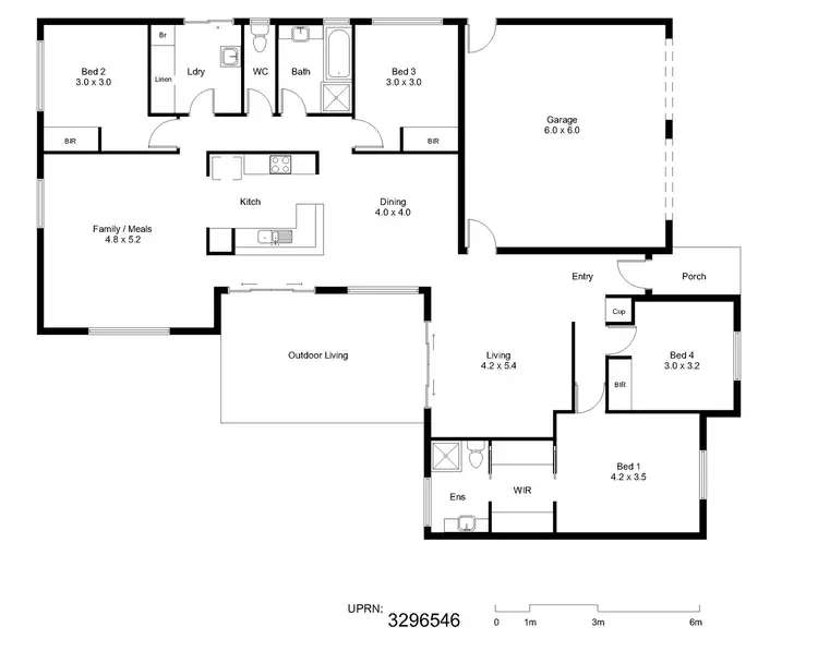 Floorplan of Homely house listing, Address available on request