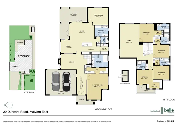 Floorplan of Homely house listing, 20 Durward Road, Malvern East VIC 3145
