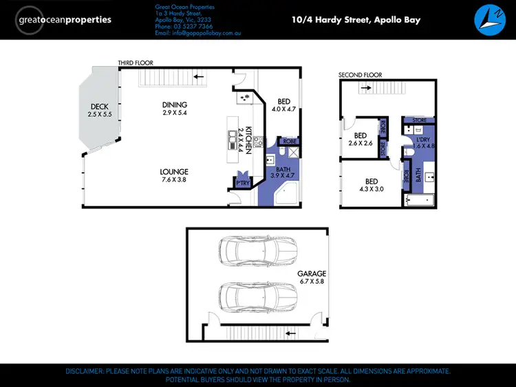 Floorplan of Homely apartment listing, 10/4 Hardy Street, Apollo Bay VIC 3233