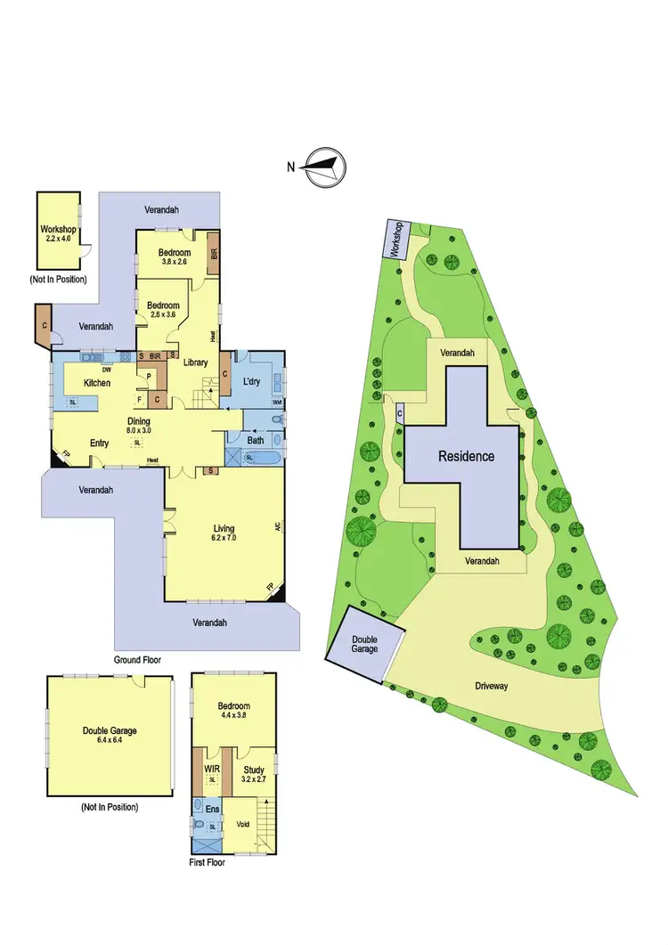 Floorplan of Homely house listing, 13 Stamford Court, Eltham VIC 3095
