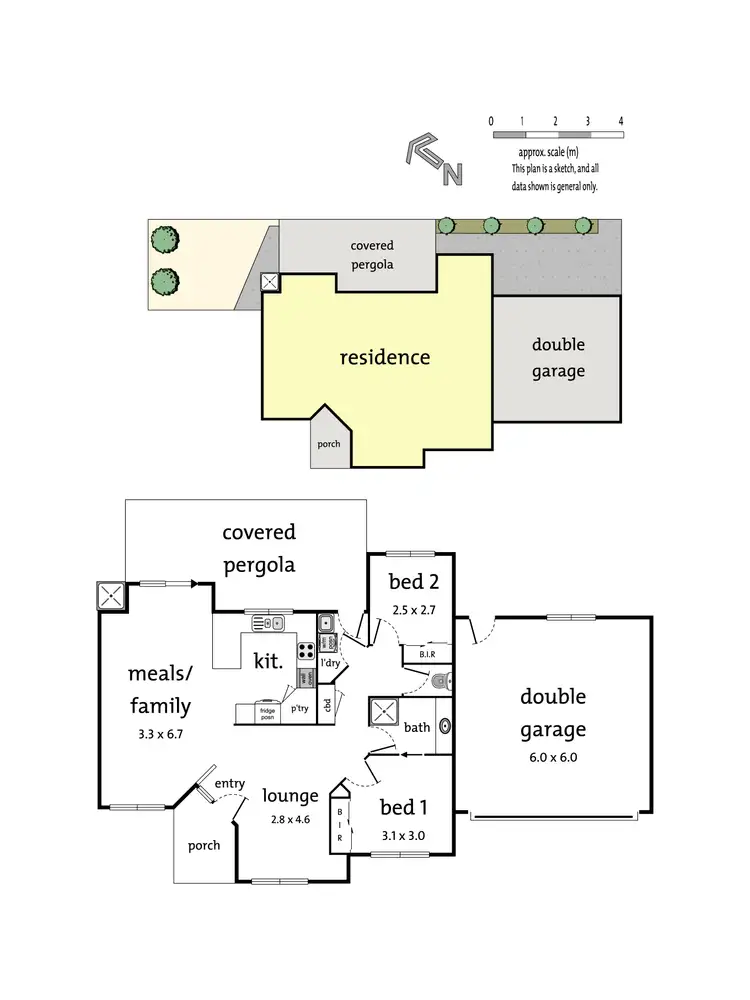 Floorplan of Homely unit listing, 3/19 Orgill Street, Dandenong VIC 3175