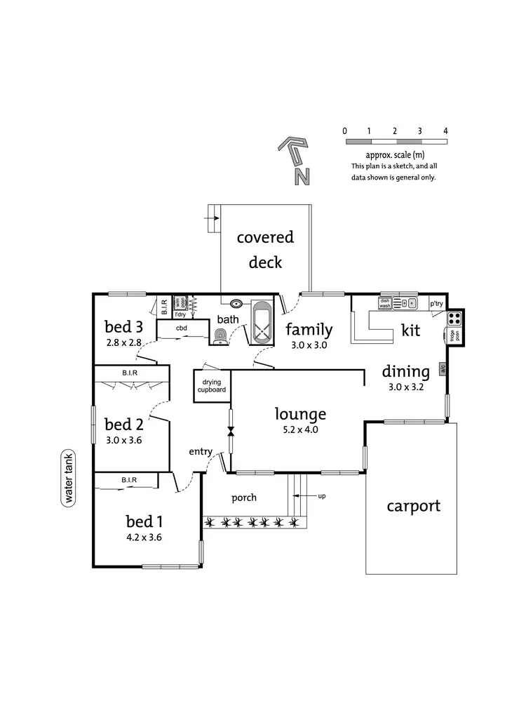 Floorplan of Homely unit listing, 8 Samuel Street, Croydon VIC 3136
