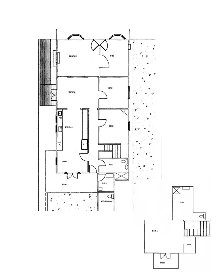 Floorplan of Homely house listing, 32 Staughton Street, Meredith VIC 3333