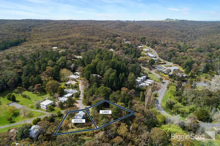 Floorplan of Homely land listing, 1/2 Golden Springs Avenue, Hepburn Springs VIC 3461