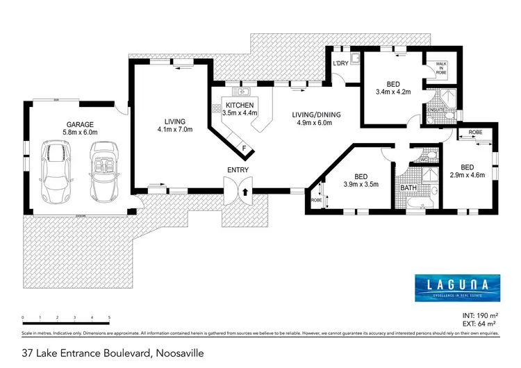 Floorplan of Homely house listing, 37 Lake Entrance Boulevard, Noosaville QLD 4566