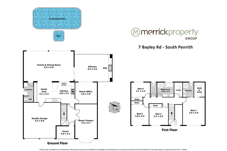 Floorplan of Homely house listing, 7 Bayley Road, South Penrith NSW 2750