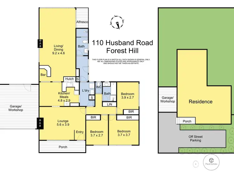 Floorplan of Homely house listing, 110 Husband Road, Forest Hill VIC 3131