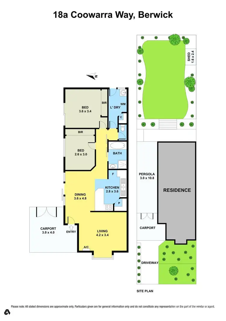 Floorplan of Homely house listing, 18A Coowarra Way, Berwick VIC 3806