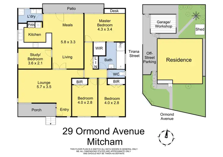 Floorplan of Homely house listing, 29 Ormond Avenue, Mitcham VIC 3132