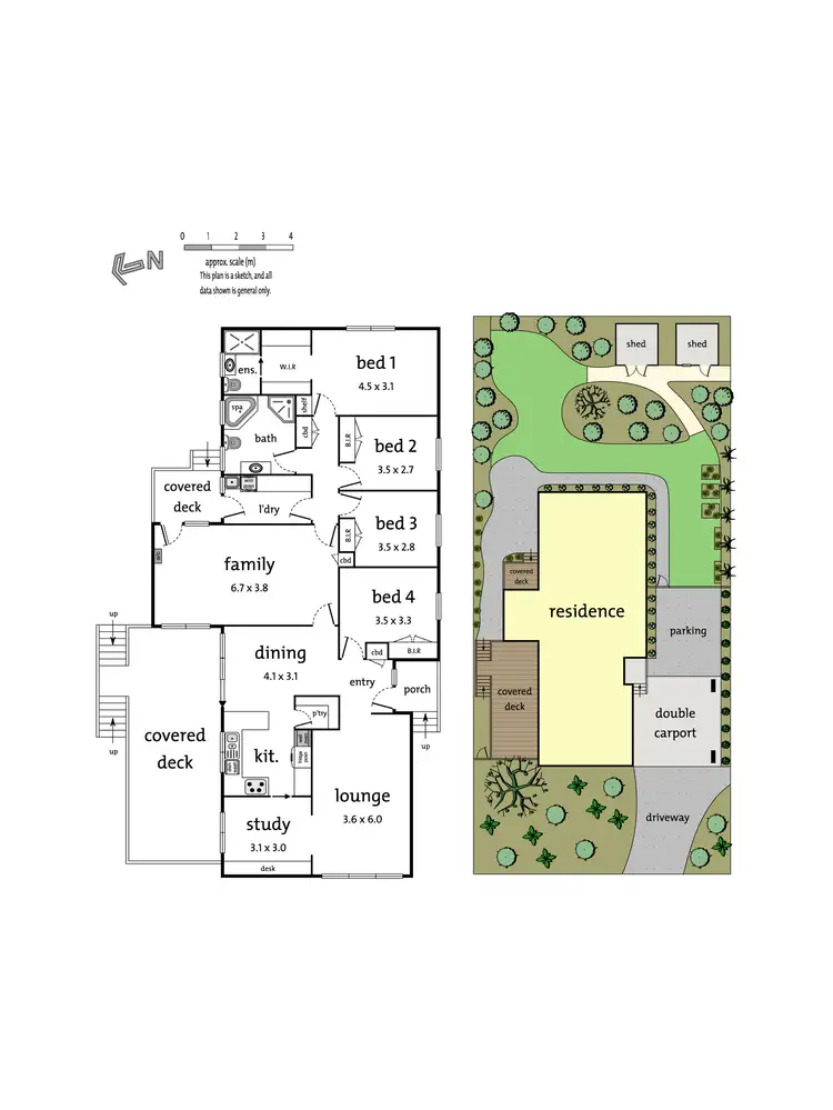 Floorplan of Homely house listing, 3 Michellan Court, Donvale VIC 3111