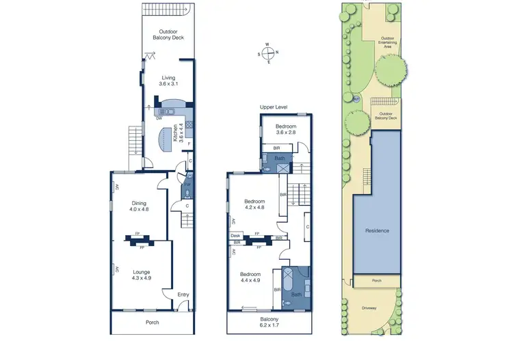 Floorplan of Homely house listing, 881 Glenferrie Road, Kew VIC 3101