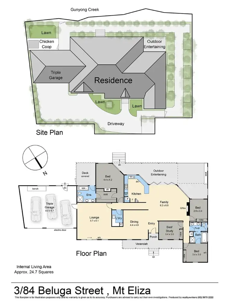 Floorplan of Homely house listing, 3/84 Beluga Street, Mount Eliza VIC 3930