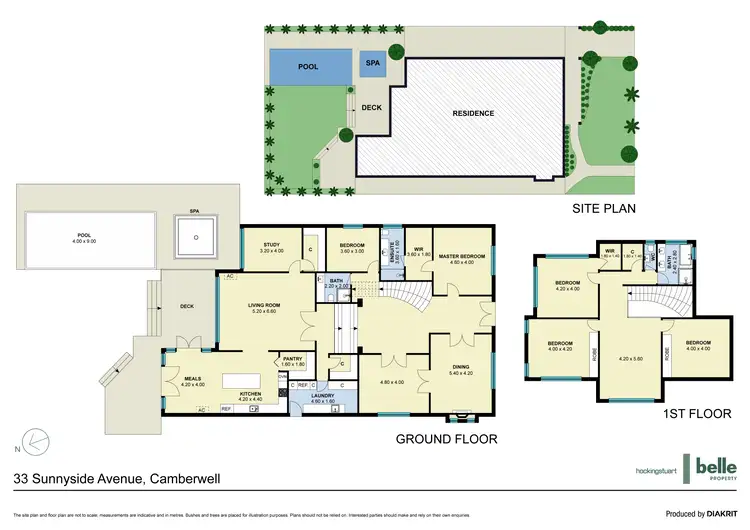 Floorplan of Homely house listing, 33 Sunnyside Avenue, Camberwell VIC 3124