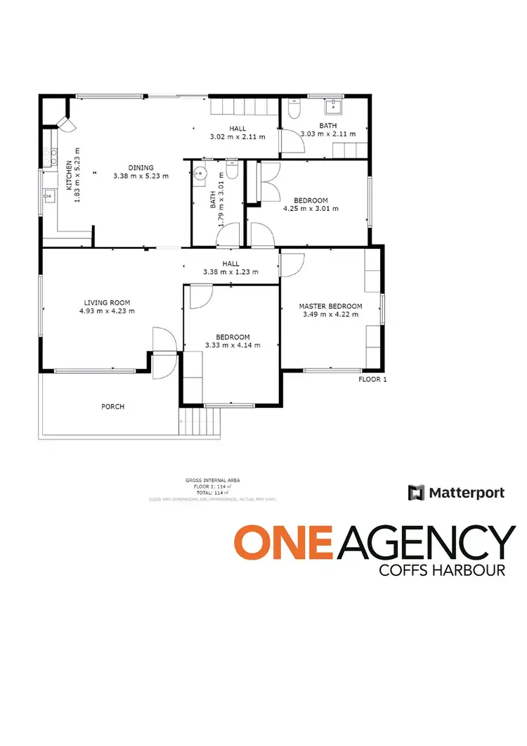 Floorplan of Homely house listing, 6 Marjorie Street, Coffs Harbour NSW 2450