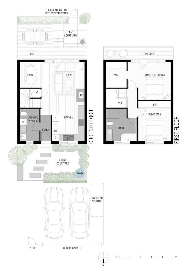 Floorplan of Homely townhouse listing, 5/9-13 Kennedy Avenue, Ringwood VIC 3134