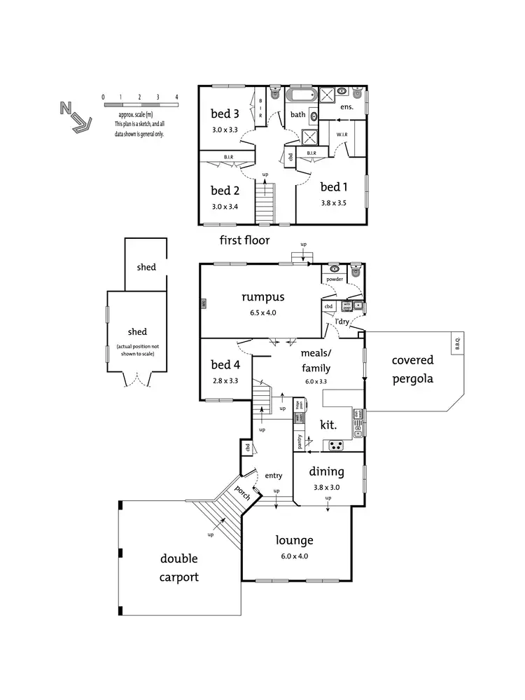 Floorplan of Homely house listing, 3 Timms Place, Doncaster East VIC 3109