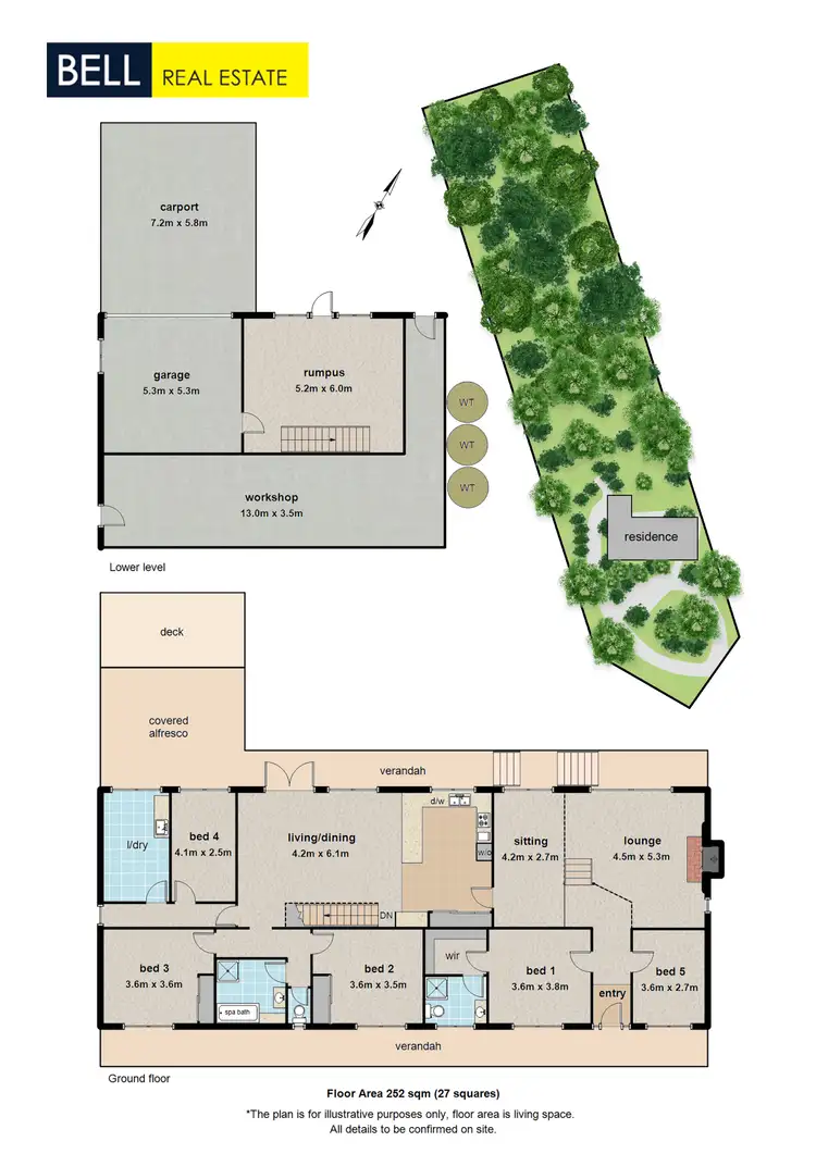 Floorplan of Homely house listing, 18 Lower View Road, Montrose VIC 3765