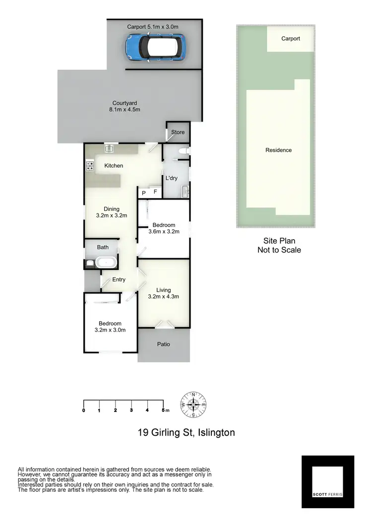 Floorplan of Homely house listing, 19 Girling Street, Islington NSW 2296