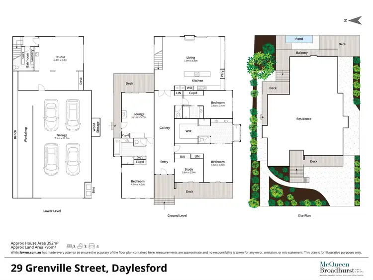 Floorplan of Homely house listing, 29 Grenville Street, Daylesford VIC 3460
