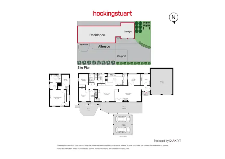 Floorplan of Homely house listing, 13 The Crest, Frankston South VIC 3199