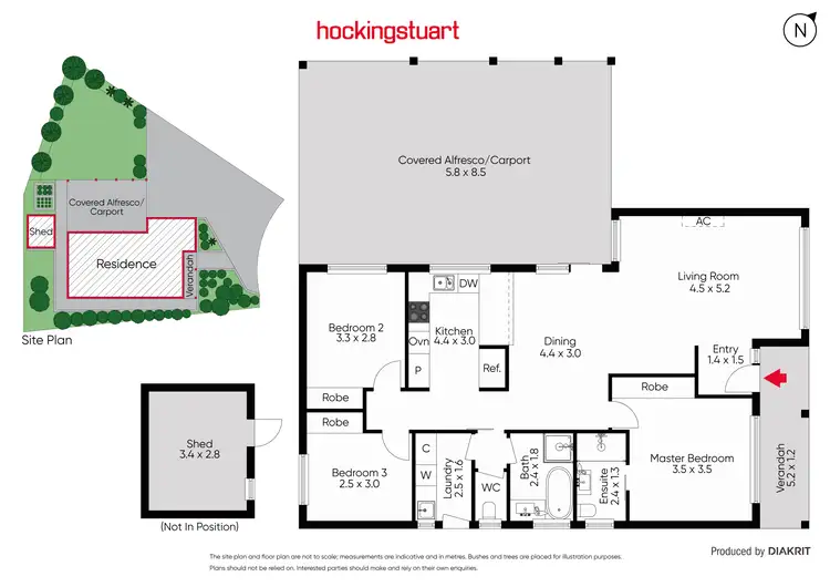 Floorplan of Homely house listing, 3 Hakea Court, Langwarrin VIC 3910