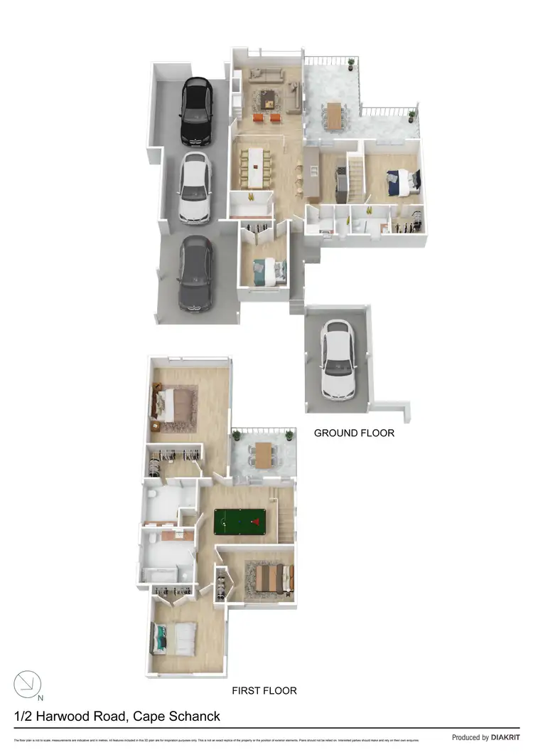 Floorplan of Homely house listing, 1/2 Harwood Road, Cape Schanck VIC 3939